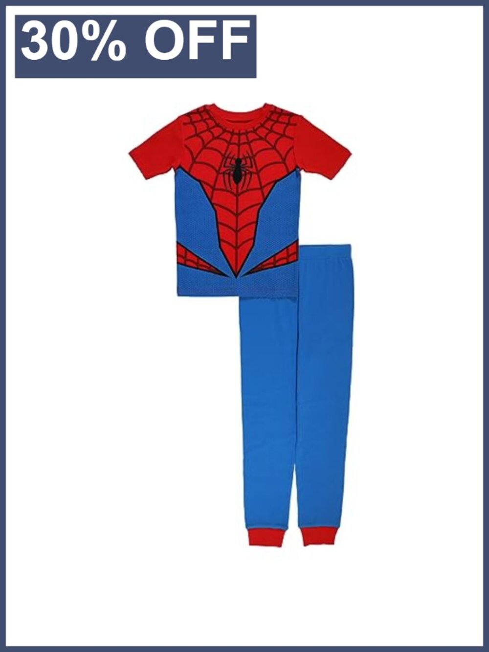 Boys 2-Piece Snug-Fit Cotton Matching Holiday Pajama Set